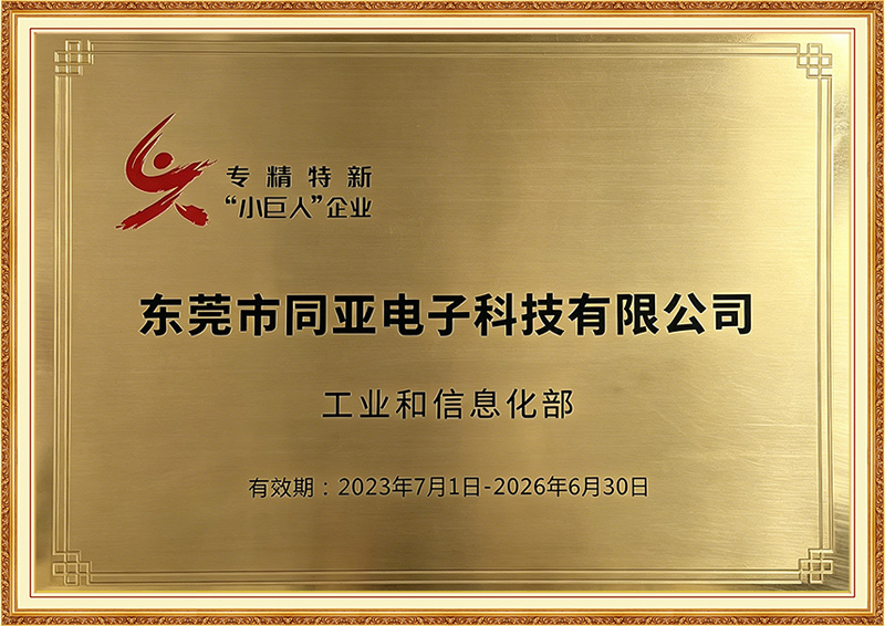 专精特新小巨人企业